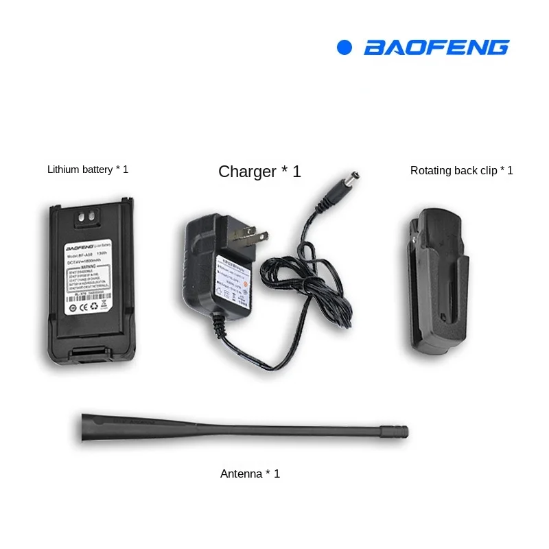 Baofeng A58 Waterproof Machine UV2 Two-stage Intercom Civilian Handhold High-power Self-driving Tour Baofeng FM BF