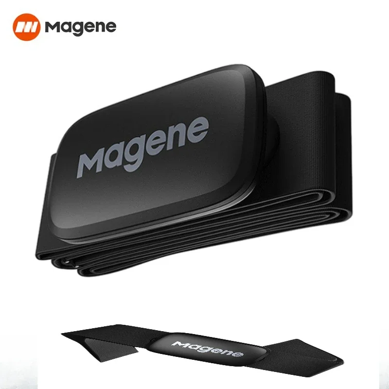 Magene H64 Монитор сердечного ритма Двухрежимный датчик Mover ANT Bluetooth нагрудный ремень