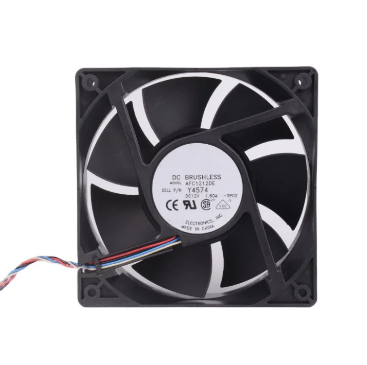 

AFC1212DE 12038 12V 1.60A 12CM 154.5CFM Axial flow fan PWM 4-wire cooling fan