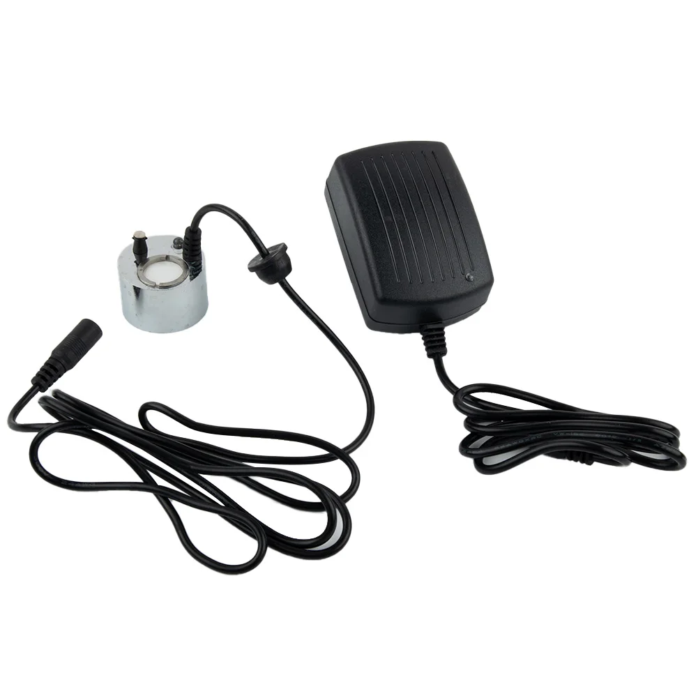 

Ultrasonic Mist Maker Fogger Metal Atomizer With Removable Splash Guard For Water Fountain Pond Pot Rockery Sink AU Plug