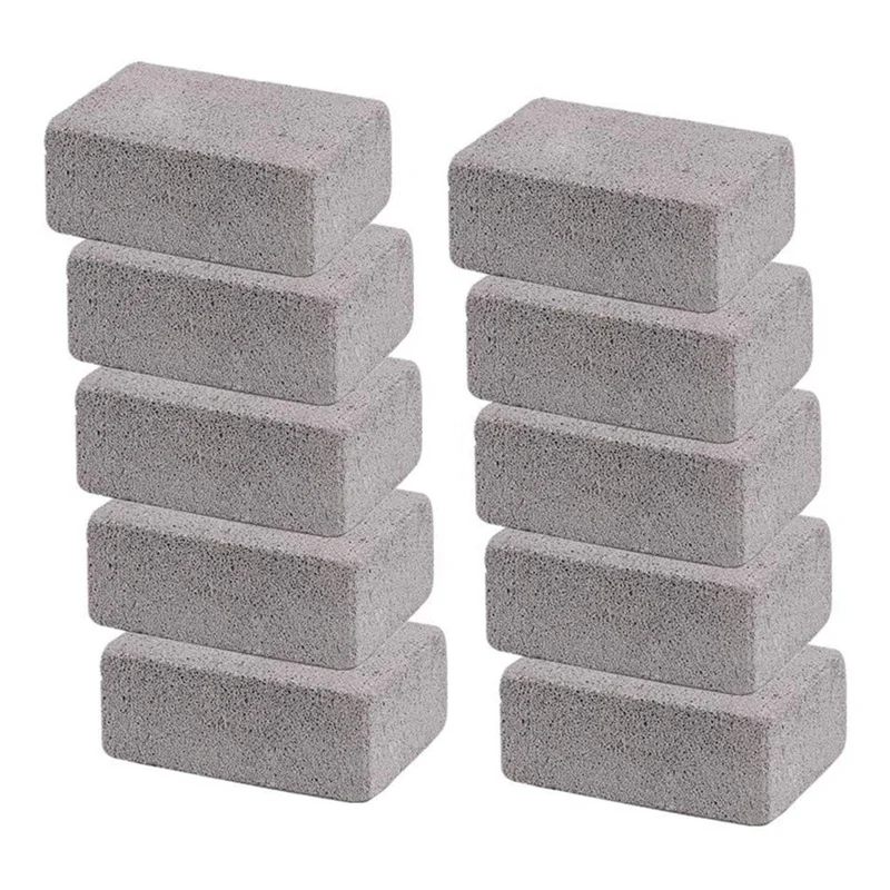 

10 шт., многоразовые кирпичи для чистки Гриля и барбекю