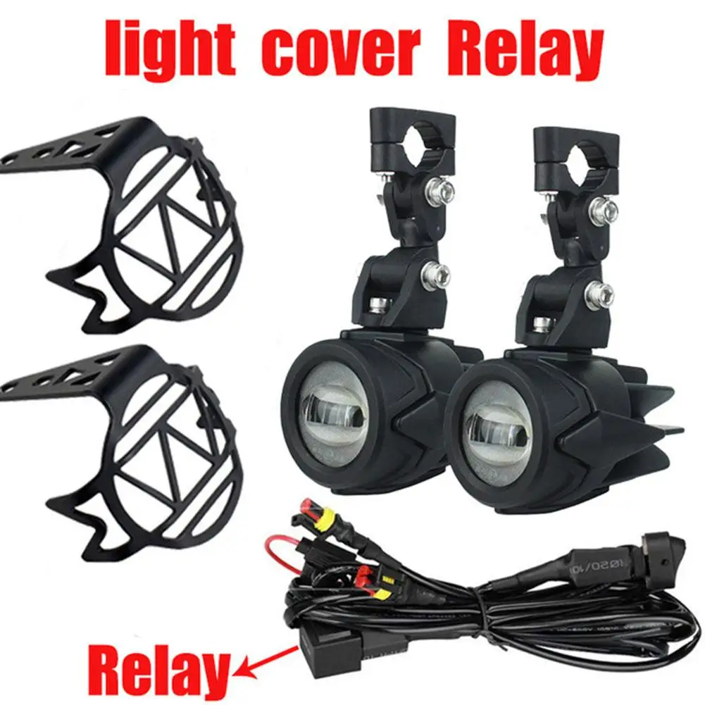 

For F800gs R1200gs Auxiliary Lights For Motorcycle 40w 6000k Spot Driving Fog Lamps G7g3