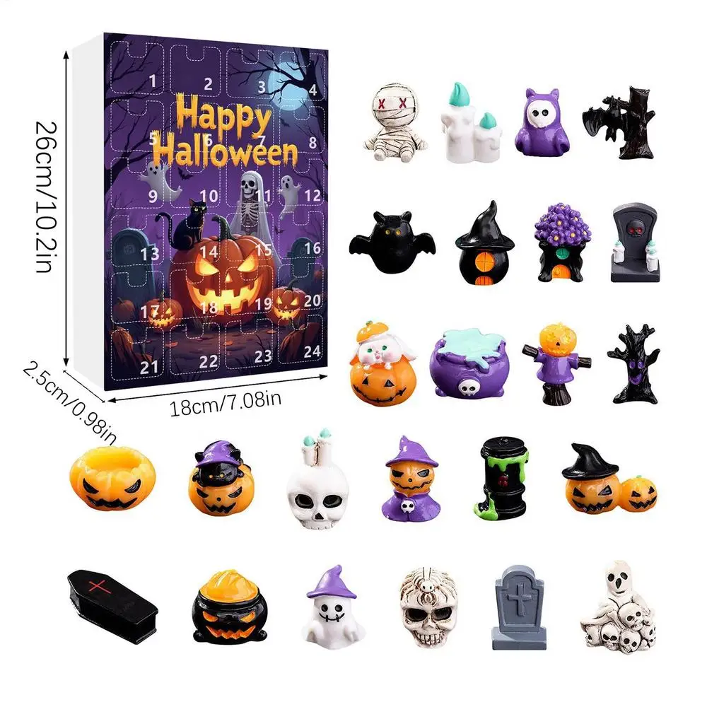

Адвент-календарь Хэллоуин 24 штуки