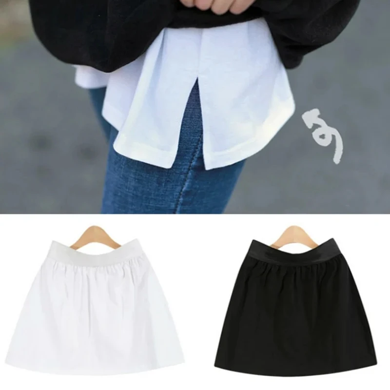 

Fashion Hack Adjustable Layering Fake Top Lower Sweep Fake Hem Skirt Extender Fake Hem Skirt Extender A Version Base Skirt