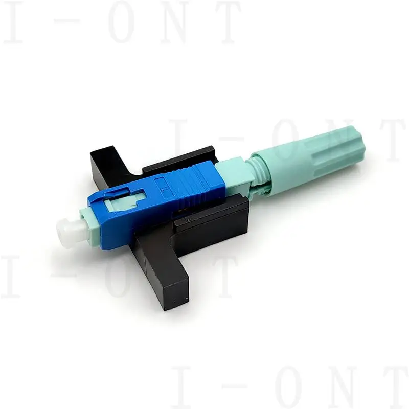 New Model 58MM SC UPC Fast Connector Single-Mode Connector FTTH Tool Cold Connector Tool Fiber Optic Fast Connnector