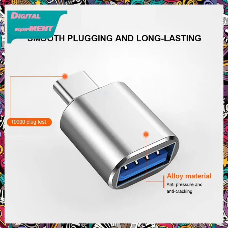 

Super Speed Connector Adapter 5gbps Aluminum Usb 3.0 To Type C Otg Adapters Durable Typec Male To Usb Female Converter Micro