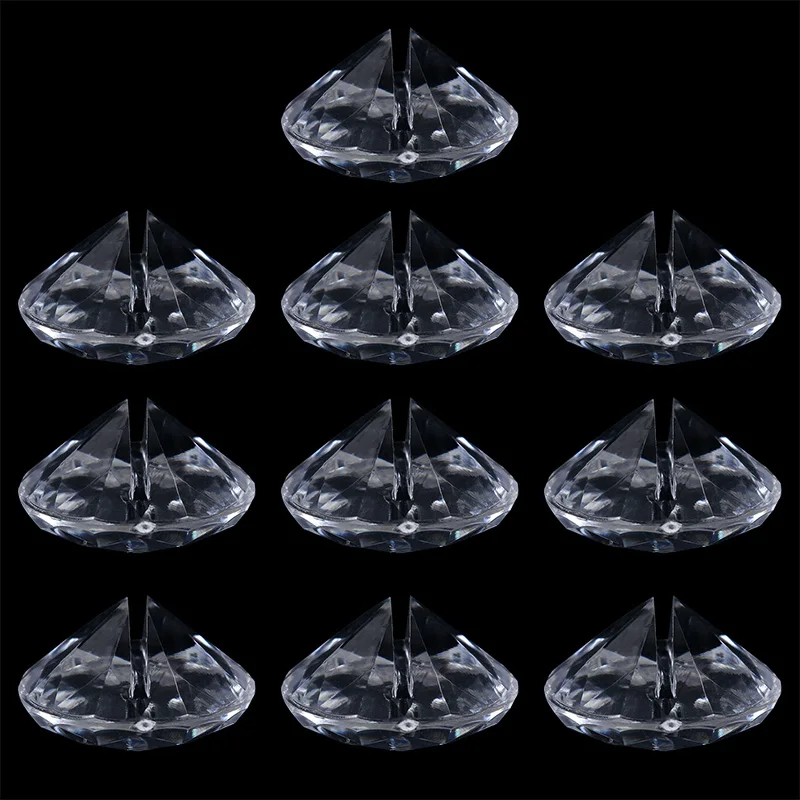 5 шт. держатель для визиток с кристаллами