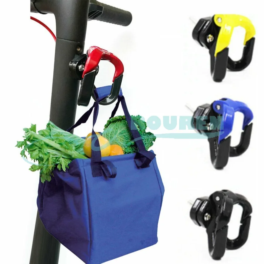 Двойной Крючок для шлема из алюминиевого сплава мотоцикла вешалка багажа Xiaomi Mijia