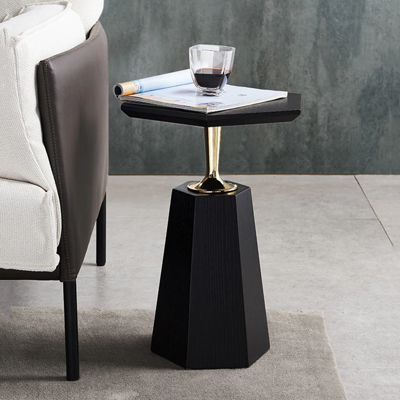 

Home Decor Coffee Table Living Room Furniture Light Luxury Solid Wood Sofa Side Table Bedside Table Nordic Mini Dining Tables