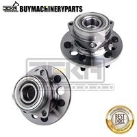 2 pack 515001 front wheel hub and bearing assembly compatible with 92 94 chevrolet blazerk1500 suburban 6 lugs