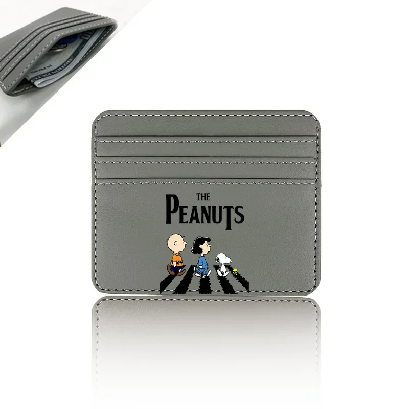 Кошелек для монет snoнавесов кошелек мужчин из искусственной кожи с отделением