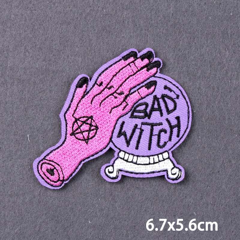 Нашивки с волшебным шариком вышитые нашивки для одежды термоклейкие полоски