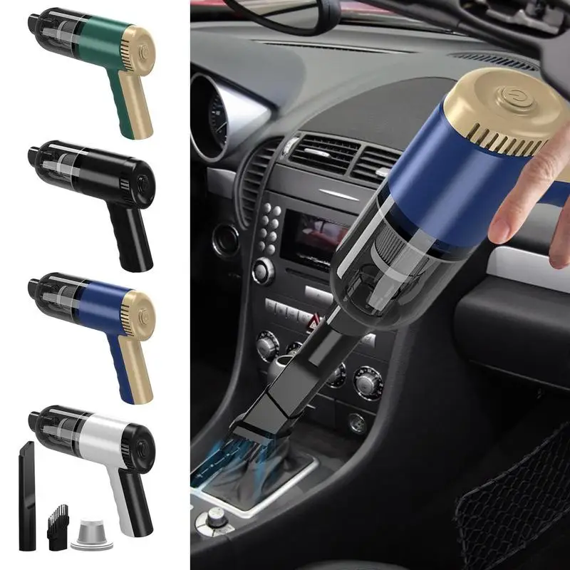 

Universal Wireless Car Vacuum Cleaner 9000Pa Powerful Hand Vacuum Detachable Handheld Vacuum With USB Charging Auto Care