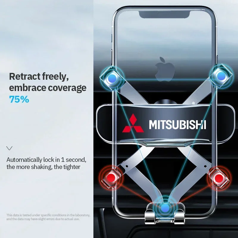 Xl l200 EX для Mitsubishi Gravity Автомобильный держатель телефона Вентиляционное отверстие