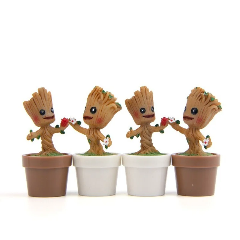 

Tree Elf Tree Flower Pot DIY Micro-landscape Fleshy Gardening Doll Living Room Decor Rustic Home Desk Decor Resin Accessories