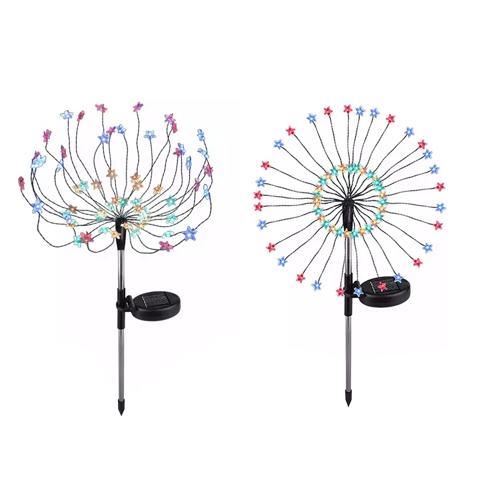 

Уличная Водонепроницаемая Ландшафтная лампа на солнечной батарее, декоративный садовый светильник для дорожек, 1 Вт, 2 шт.