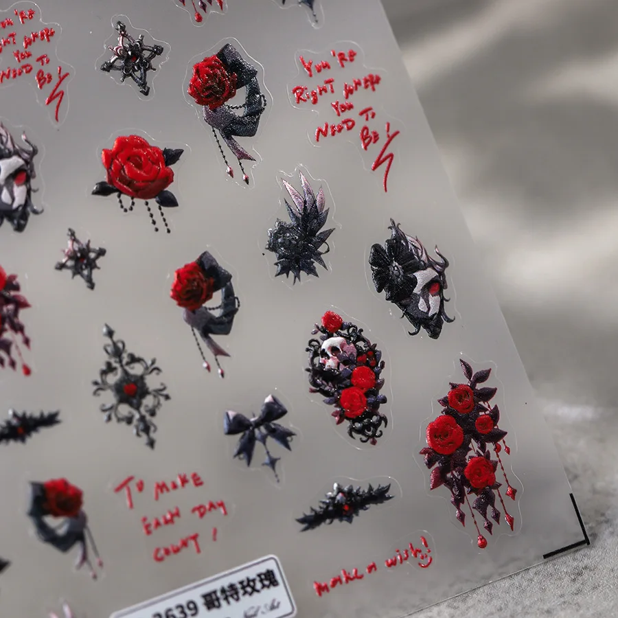 Акриловая переводная наклейка для ногтей