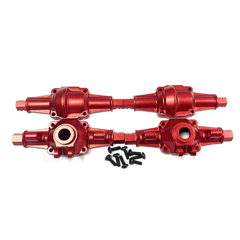 

For FMS FCX24 2 Set Metal Front And Rear Axle Housing 1/24 RC Crawler Car Upgrades Parts Accessories