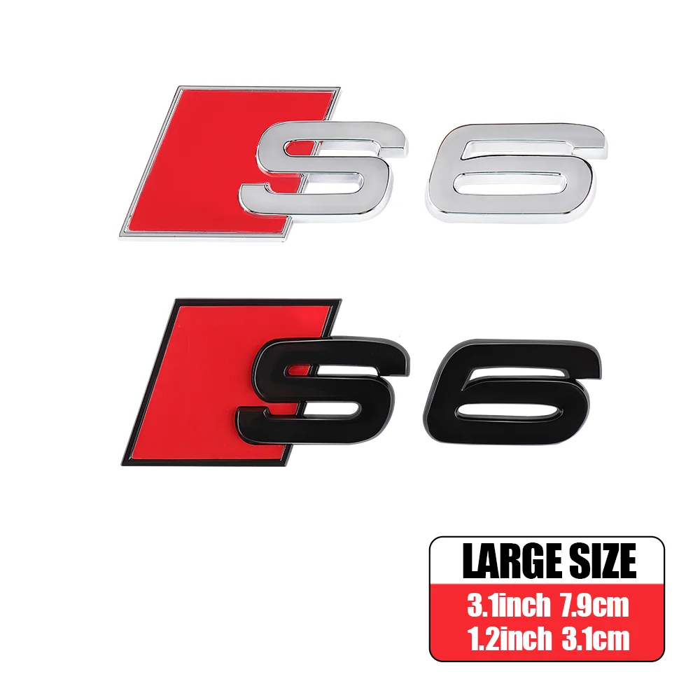 

Кузов автомобиля задний багажник ABS S3 S4 S5 S6 S7 S8 значок наклейка Декор для Audi A4 B8 A3 8P A6 C7 8V авто эмблема модификация аксессуары