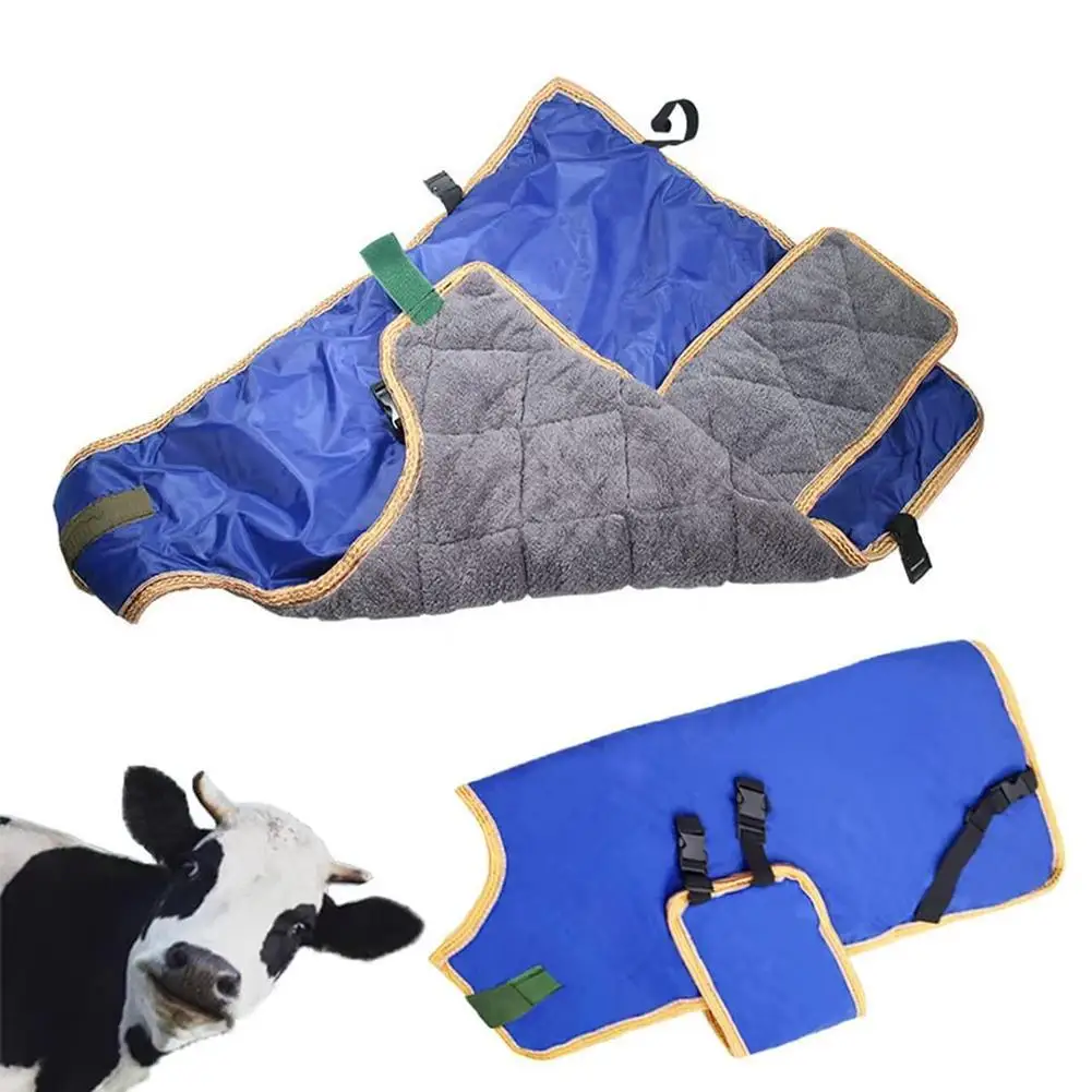 

Calf Warm Vest Jacket Machine Washable Thickened Waterproof Windproof Belly Protection Coat Pet Clothes