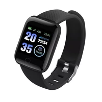 2022 116plus y68 mens womens smart watch heart rate monitor fitness tracker smartwatch ipx7 waterproof sports watches