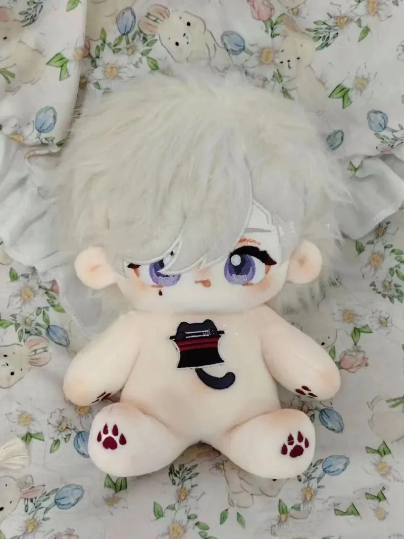 

20 см Аниме игра Genshin Impact Косплей Lyney мягкие милые куклы для переодевания наряд плюшевая кукла персонаж реквизит подарок