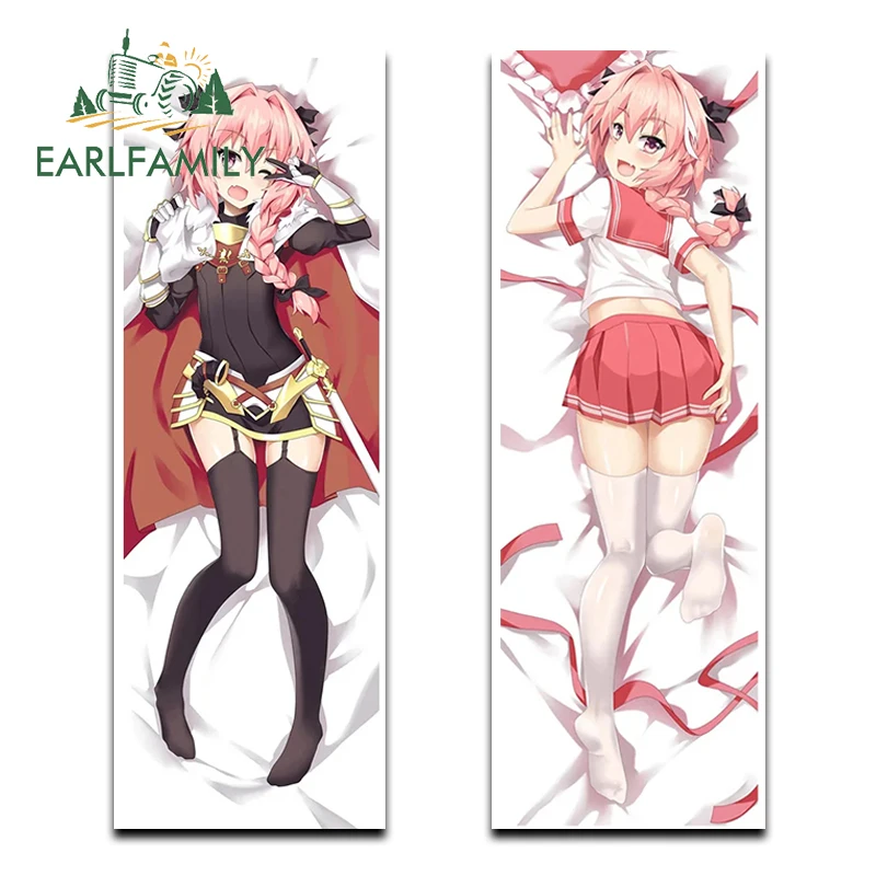 EARLFAMILY 13 см для NSFW Astolfo сексуальная попка Автомобильная наклейка Femboy винил Лали