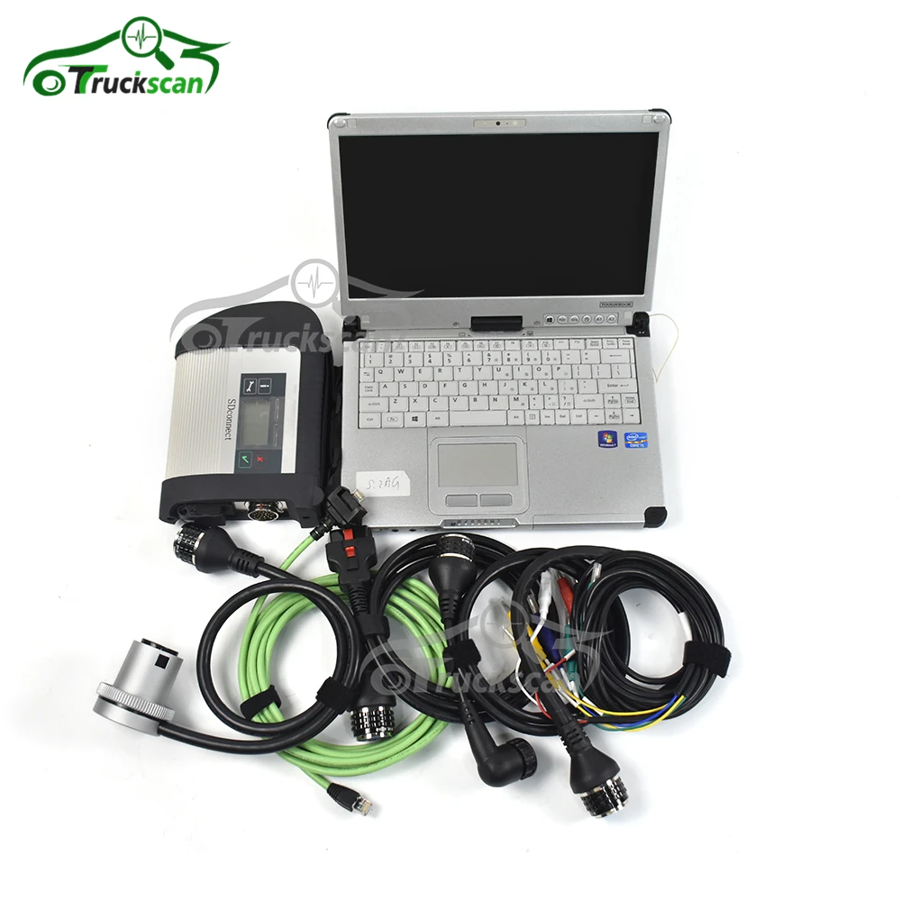 Мультиплексор MB Star C4 для диагностики автомобилей и грузовиков подключение SD к