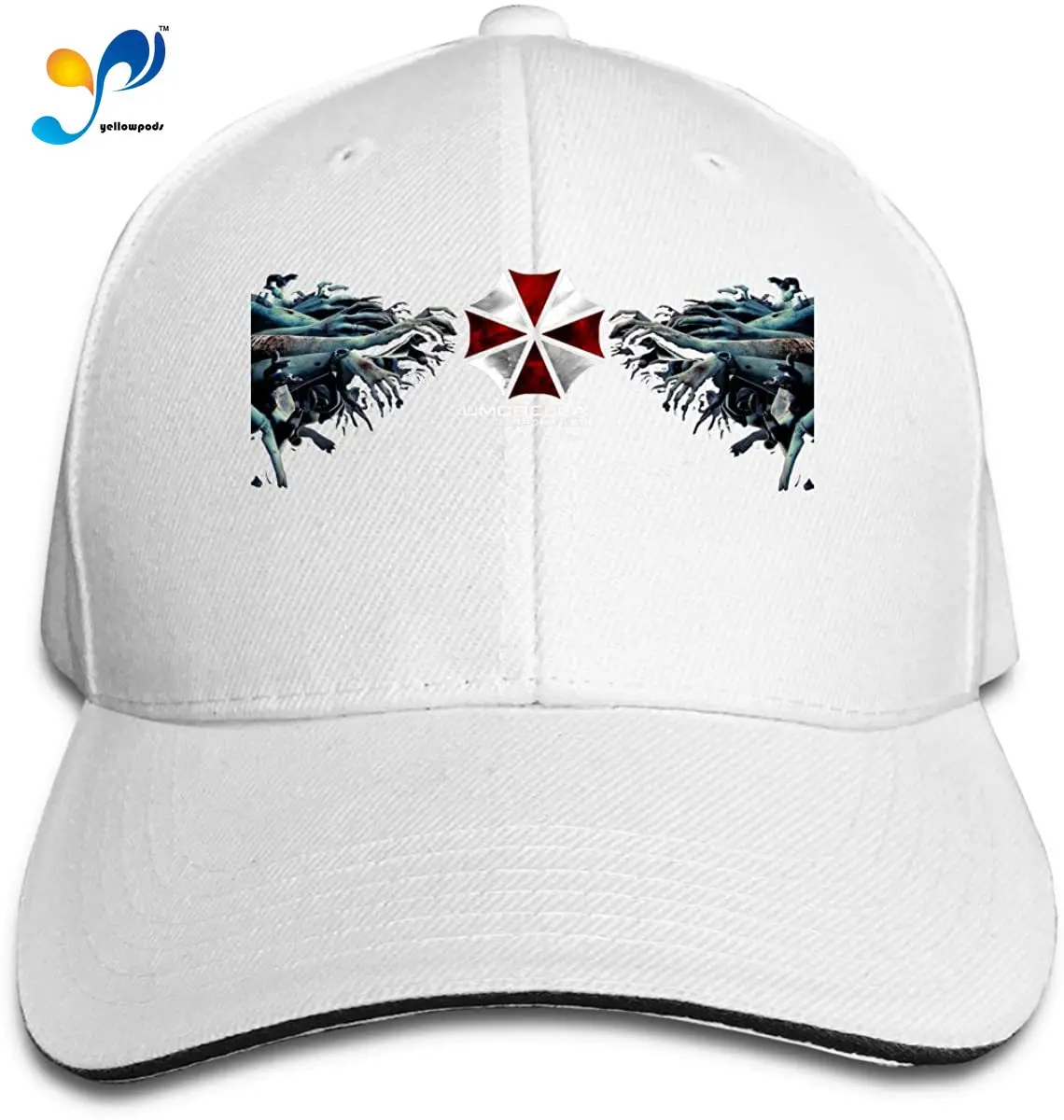 

Resident Adjustable Baseball Hat Casquette Breathable Outdoor Sports Cap Sunshade Baseball Cap For Men & Women Evil