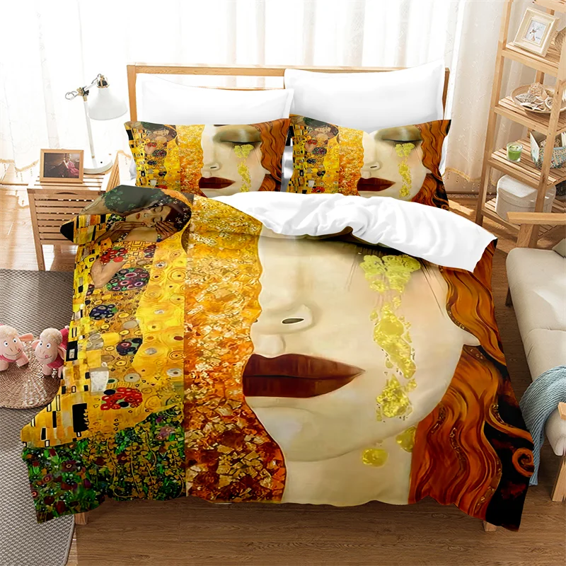 

Beauty Picture Bedding Set Duvet Cover Set 3d Bedding Digital Printing Bed Linen Queen Size Bedding Set Fashion Design