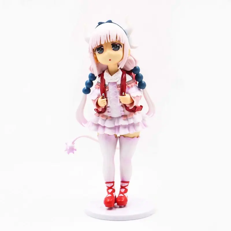 18 см милый Kobayashi San Chi No Maid Kanna Kamui аниме Miss Kobayashi's Dragon фигурка ПВХ Kannakamui модель