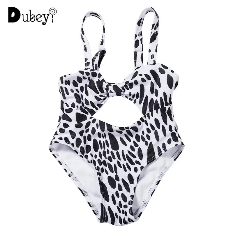 

Купальник для маленьких девочек, Новый леопардовый бикини с открытой спиной, модный Детский боди, летняя одежда для плавания, купальный костюм
