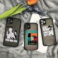 spy x family anya forger phone case matte transparent for iphone 11 12 13 7 8 plus mini x xs xr pro max cover