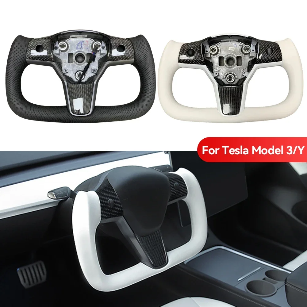 Автомобильный руль с подогревом автомобильные аксессуары для Tesla