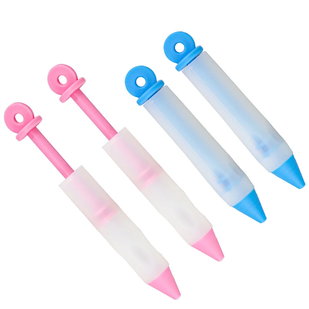 

4pcs Multifunctional Reusable Durable Decorating Pens Tools Piping Pens for Bakery