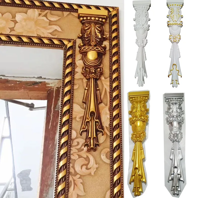 

European-style room beam bracket decoration accessories doors and windows wall decoration decals Roman column wedding decoration