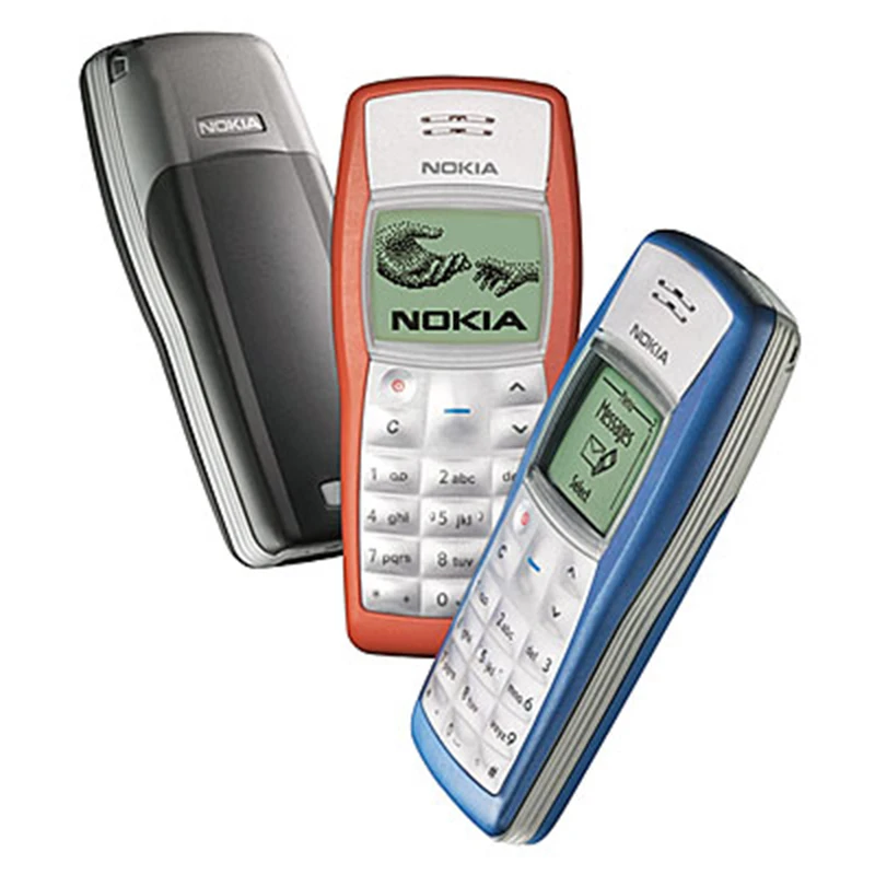 Оригинальный Nokia 1100 Classic разблокированный Восстановленный телефон стандарта GSM