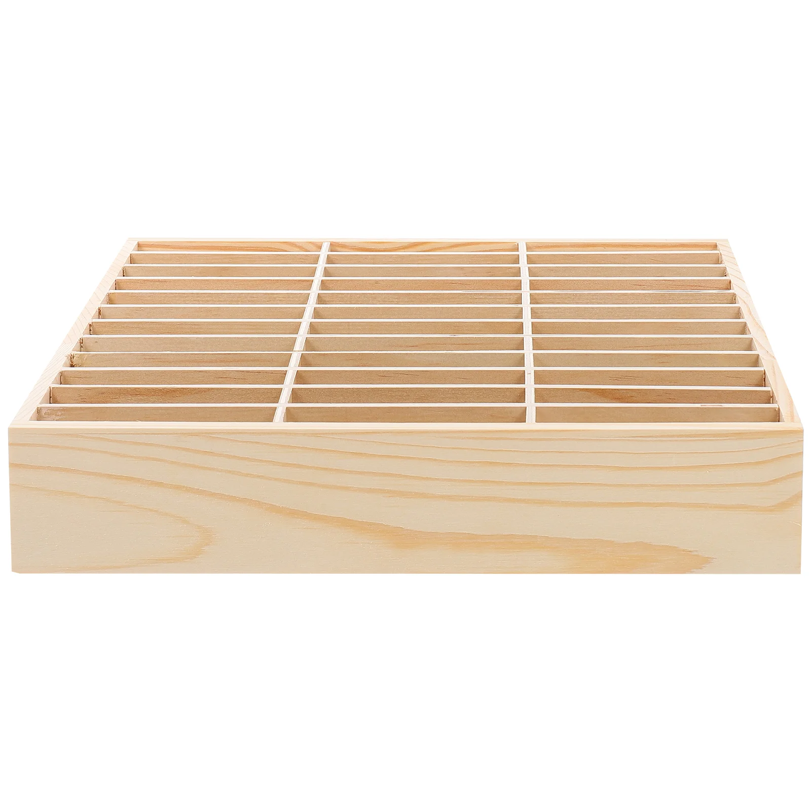 

Box Storage Cell Organizer Wooden Desktop Mobile Holder Grid Multi Case Rack Display Managementclassroom Meeting Room Bins Table