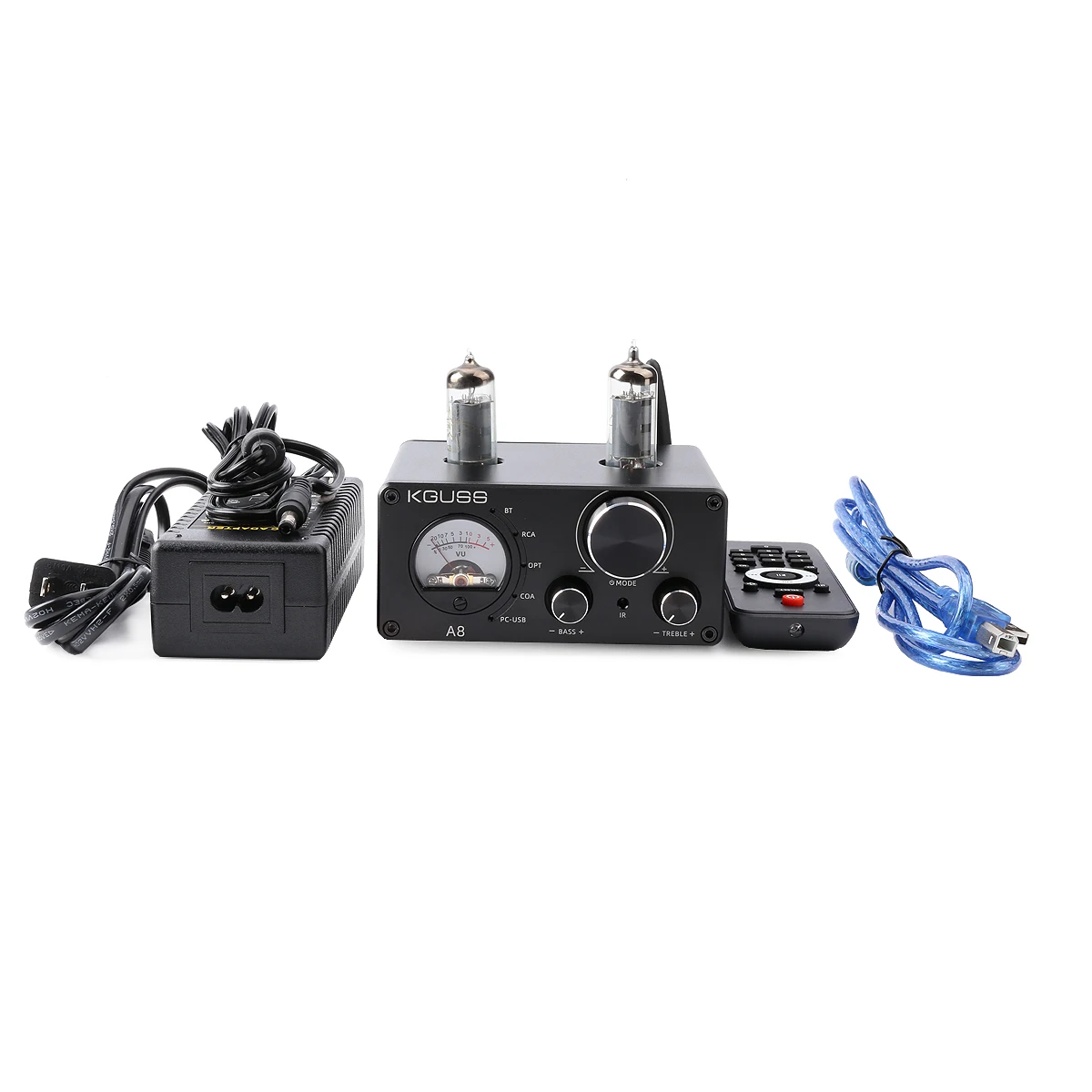 KGUSS A8 TPA3221 NE5532 * 3 Комбинированный 2 1 канальный Bluetooyh 5 0 6K4 трубчатый усилитель