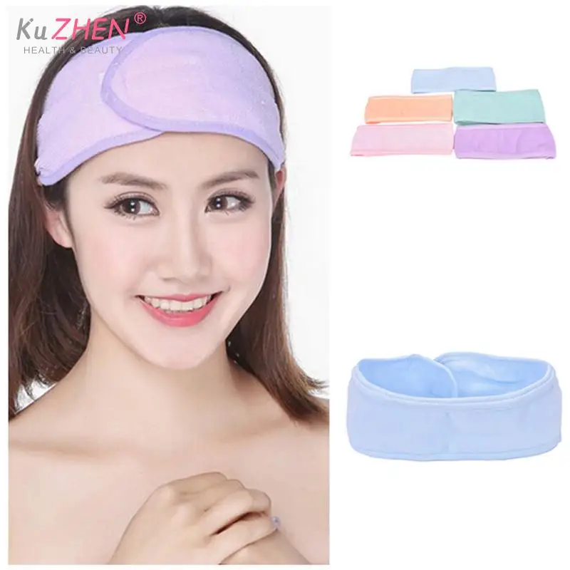 

1Pc Wash Face Makeup SPA Hair Band Womens Sweat Elastic Soft Headbands