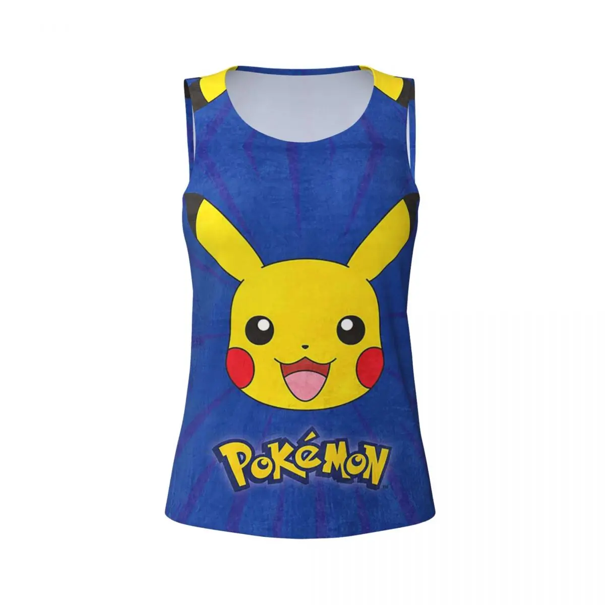 Женские майки для тренировки Пикачу быстросохнущие