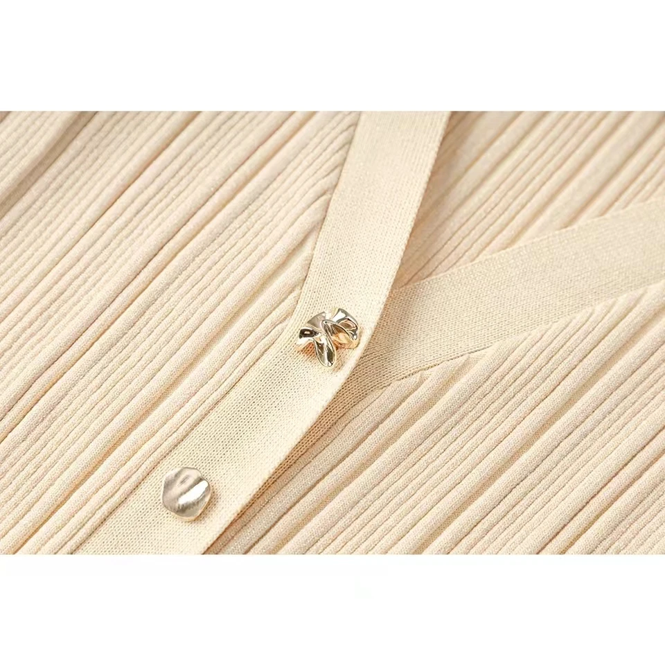 Женское трикотажное платье-годе Элегантное однобортное облегающее платье с