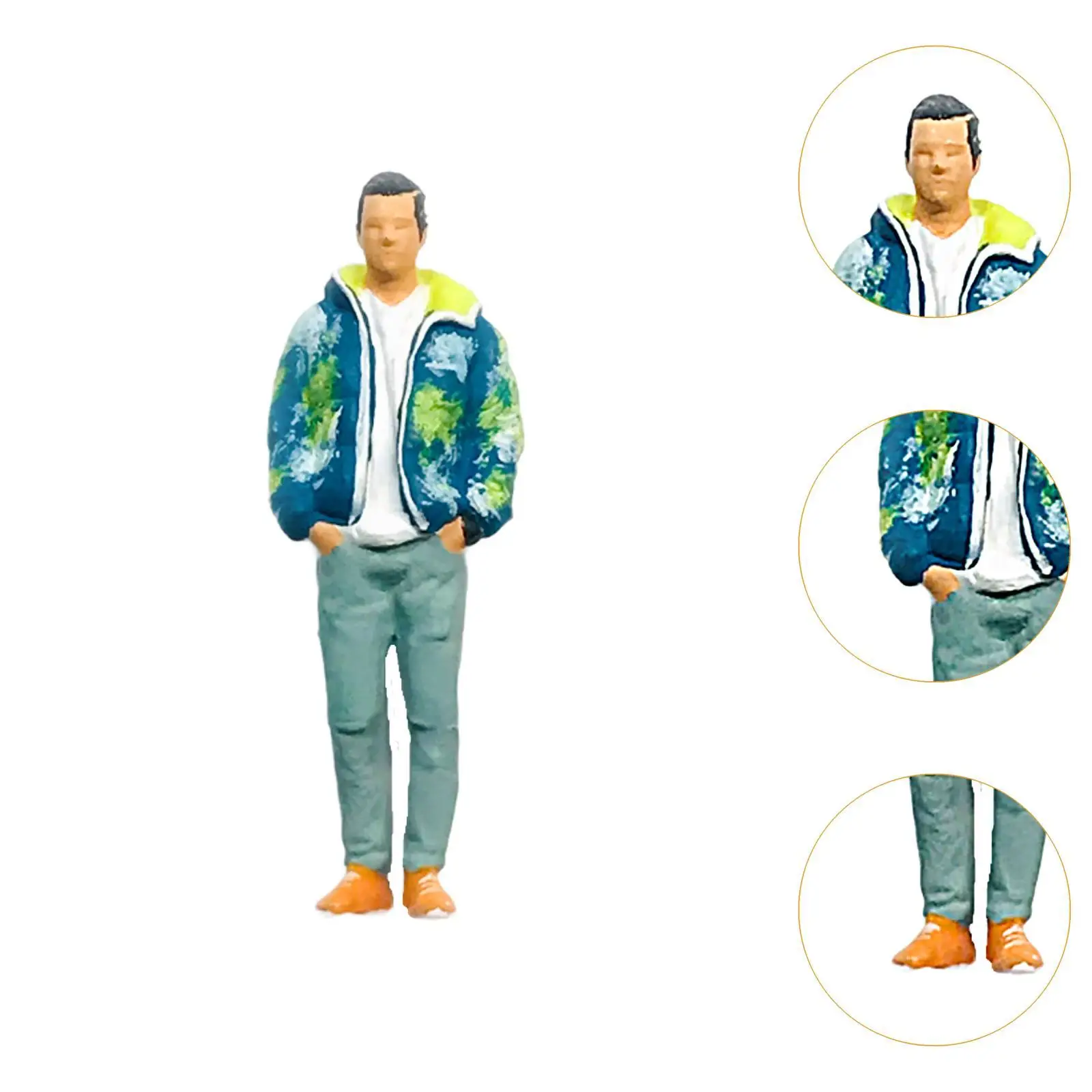 Миниатюрная фигурка Диона модель для любителей уличных людей моделирования