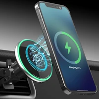 mini car mobile phone holder cell phone gps universal stand vent induction holder with wireless or magnetic charging function