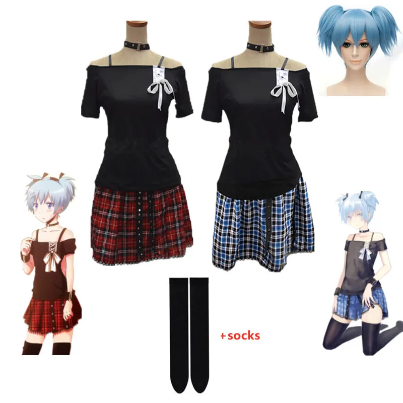 Костюм для косплея из аниме Школа убийц Shiota Nagisa полный комплект девочек костюмы