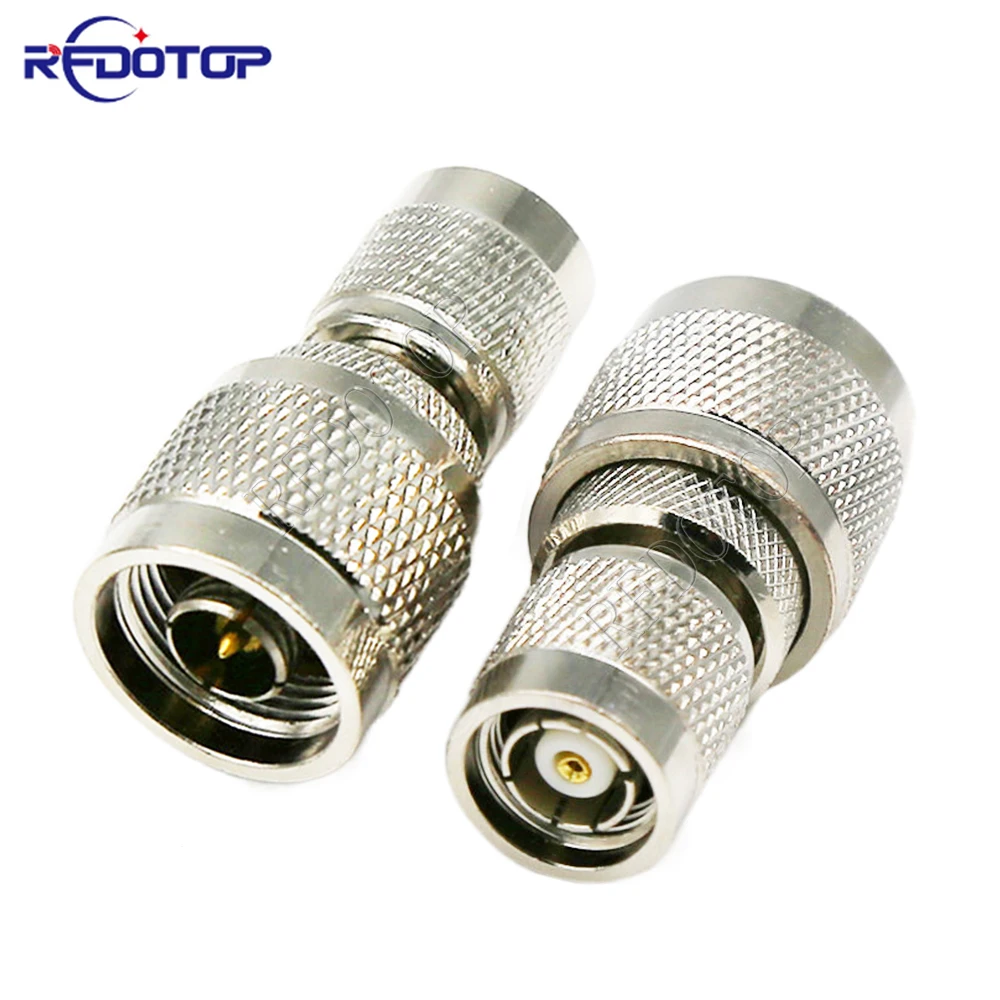 

1Pcs N Male Plug to RP TNC Male Straight Connector RF Adapter Converter Coaxial High Quanlity 50ohm