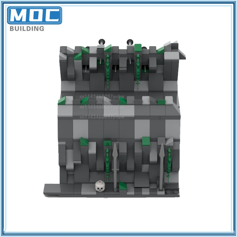 MOCBUILDING Известная сцена из фильма Индиана Джонс Строительные блоки