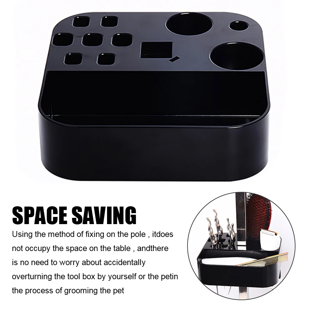 Настольные ножницы коробки для расчесок собак пластиковый ящик хранения