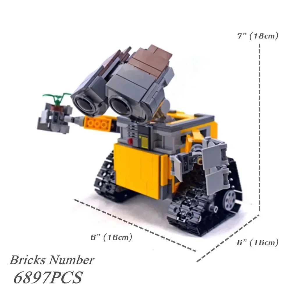 Miniso Disney WALL E Pixar милый радиоуправляемый робот Wall-E Droid мультяшная фигурка модель