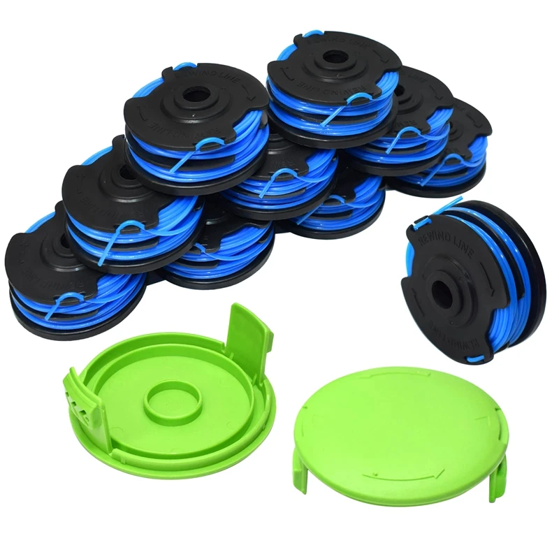 

29242/29082 27Ft 0.065inch String Trimmer Dual Line for Greenworks Models 21212 and 21272, Weed Eater Auto Feed Spool